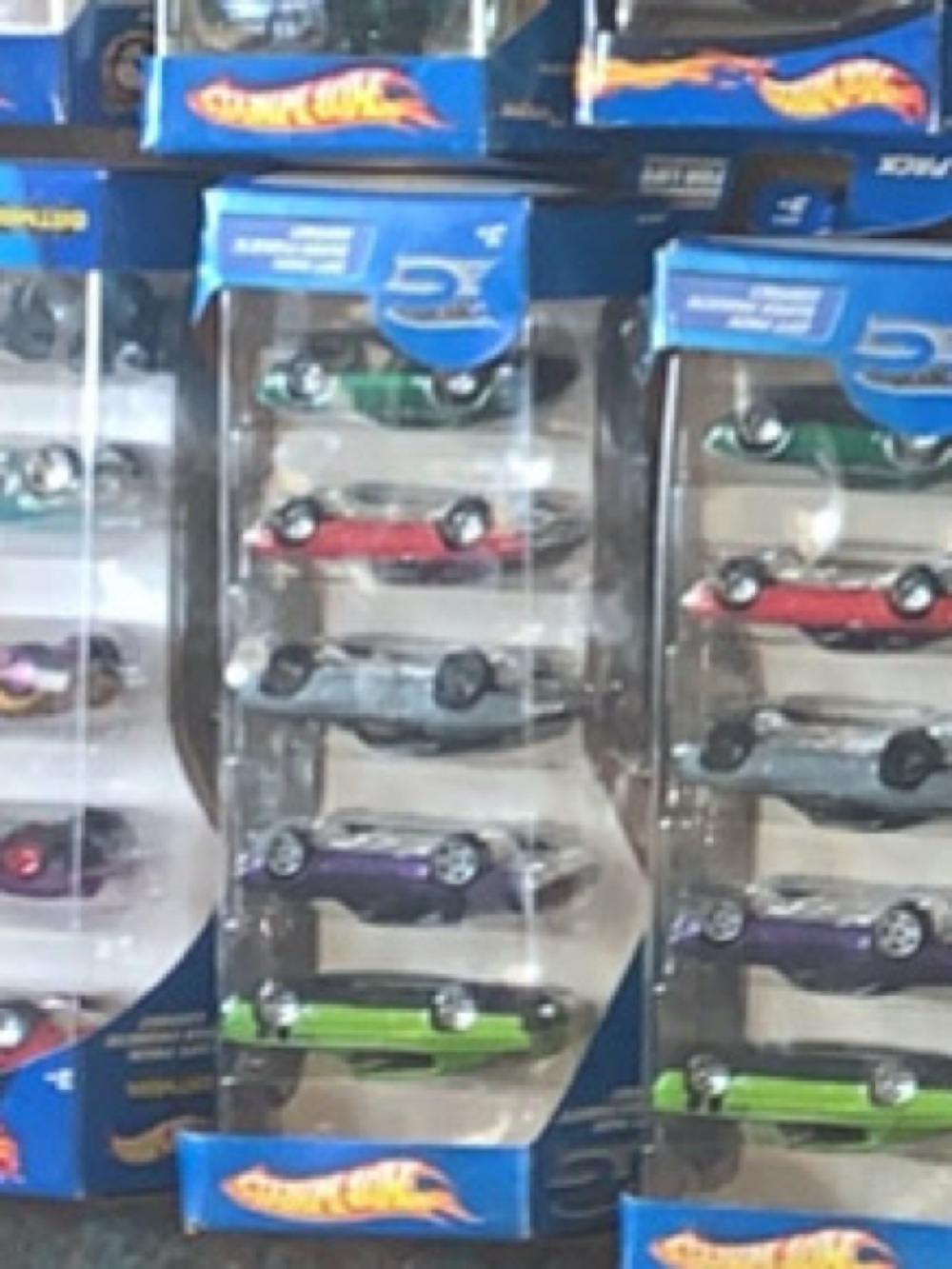 Hot Wheels [30 plus yrs old] Die-Cast Toy Car 5-pack